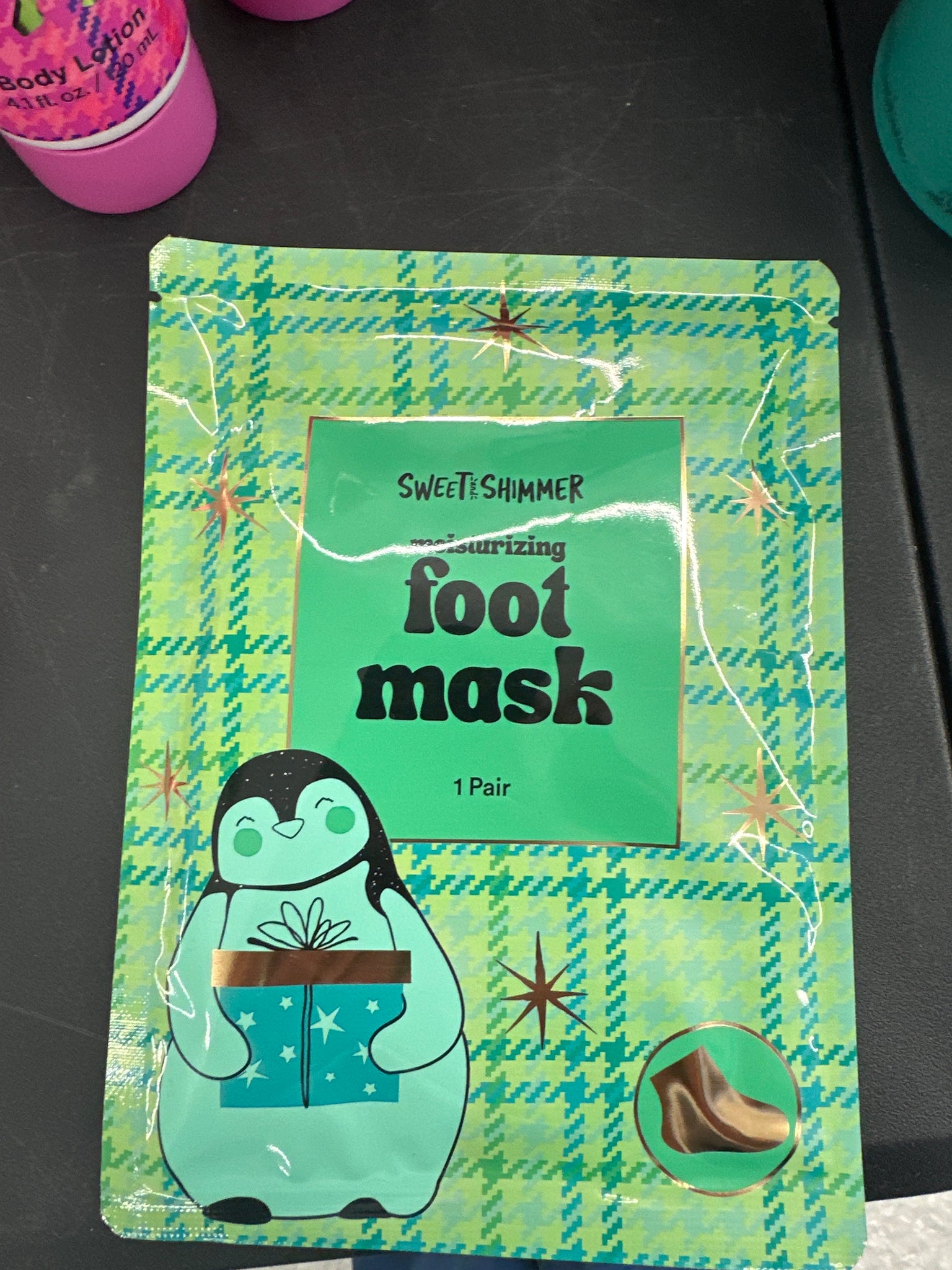 Sweet & Shimmer Foot Mask