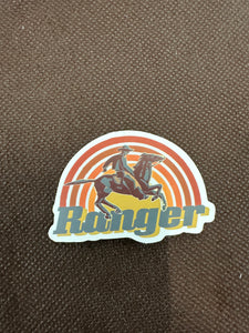 Multi Color RANGER Sticker