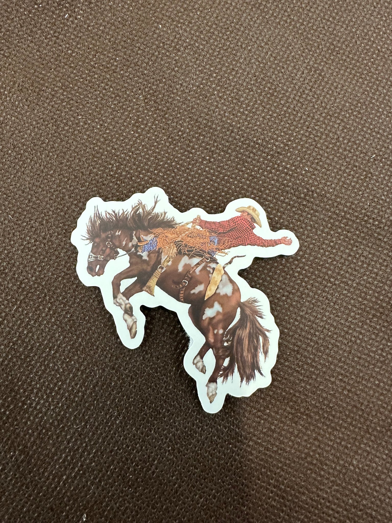 Paint Bronc/Cowboy Sticker