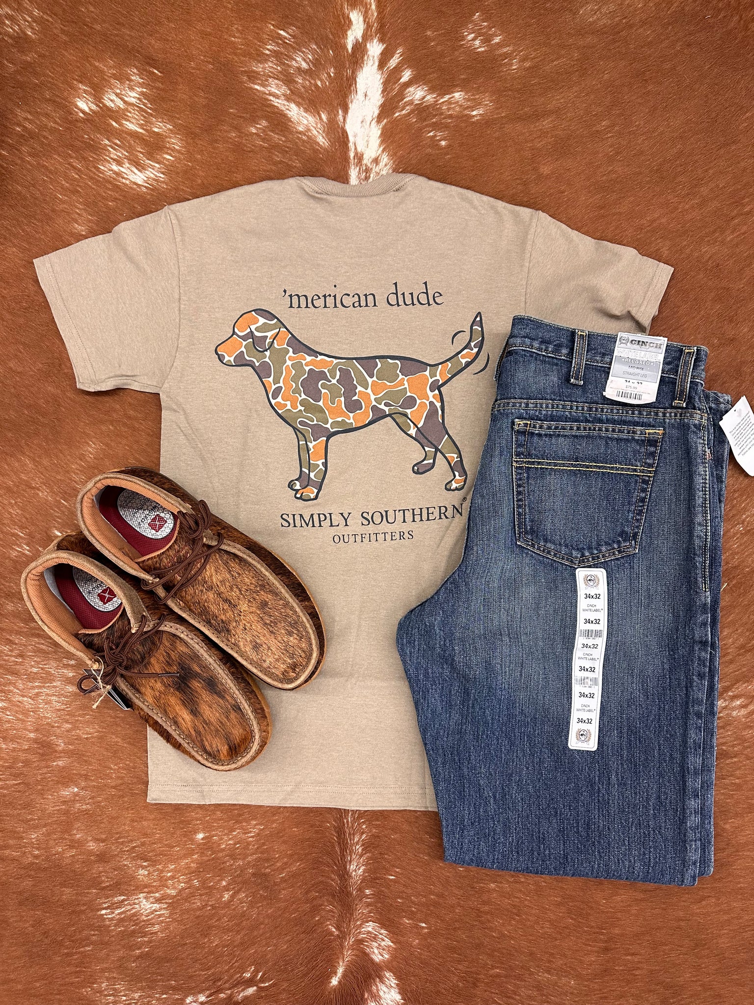 Simply Southern Camo Dog Tee