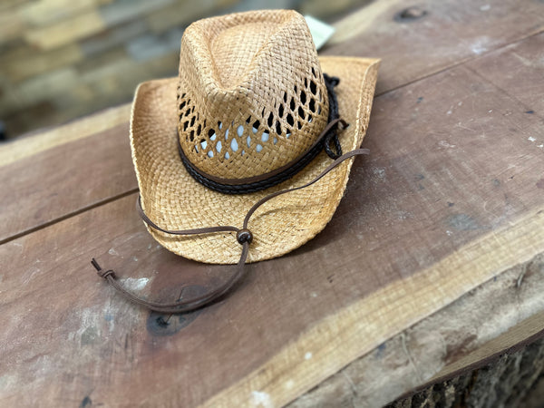 Outback Trading Co Brumby Rider Straw Hat