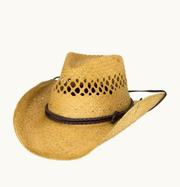 Outback Trading Co Brumby Rider Straw Hat