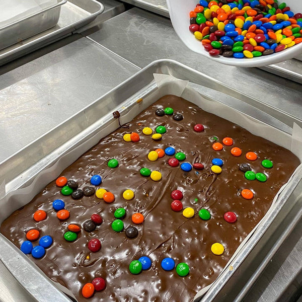 Chocolate Fudge with M&M's (1/2 lb Package)