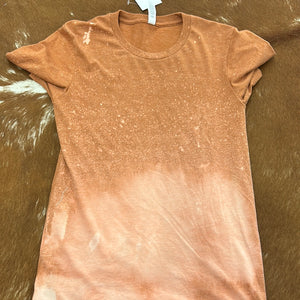 Bleached Orange Tee