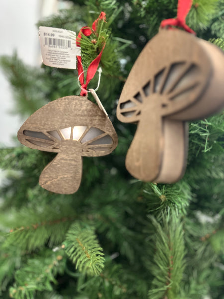 Light Up Mushroom Ornament
