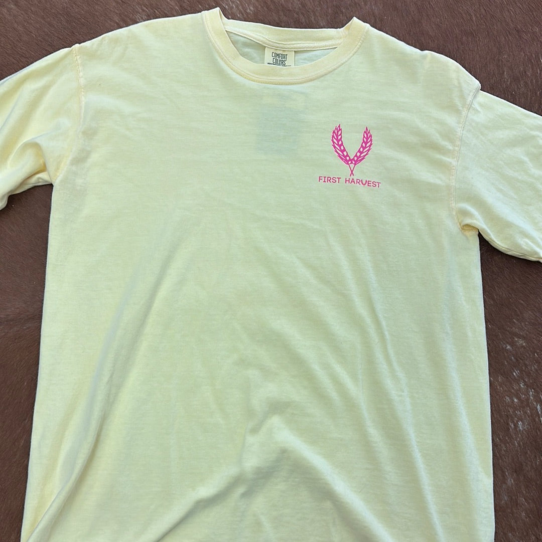 Yellow First Harvest Tee