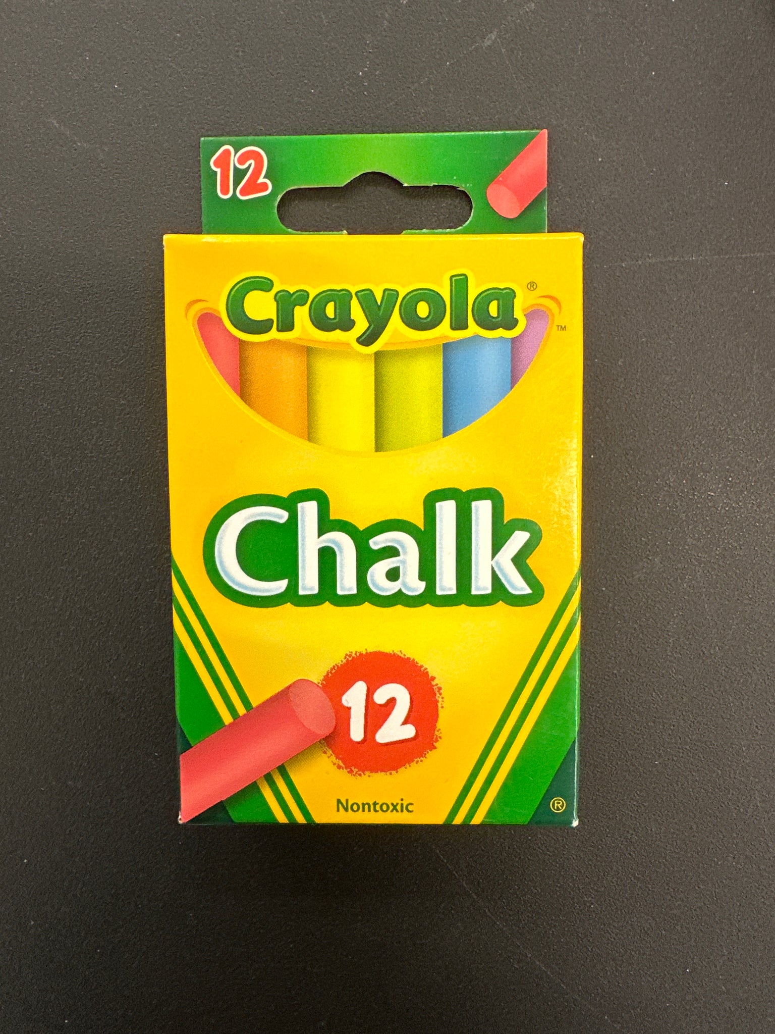 Crayola Colored Chalk Sticks 12 Count