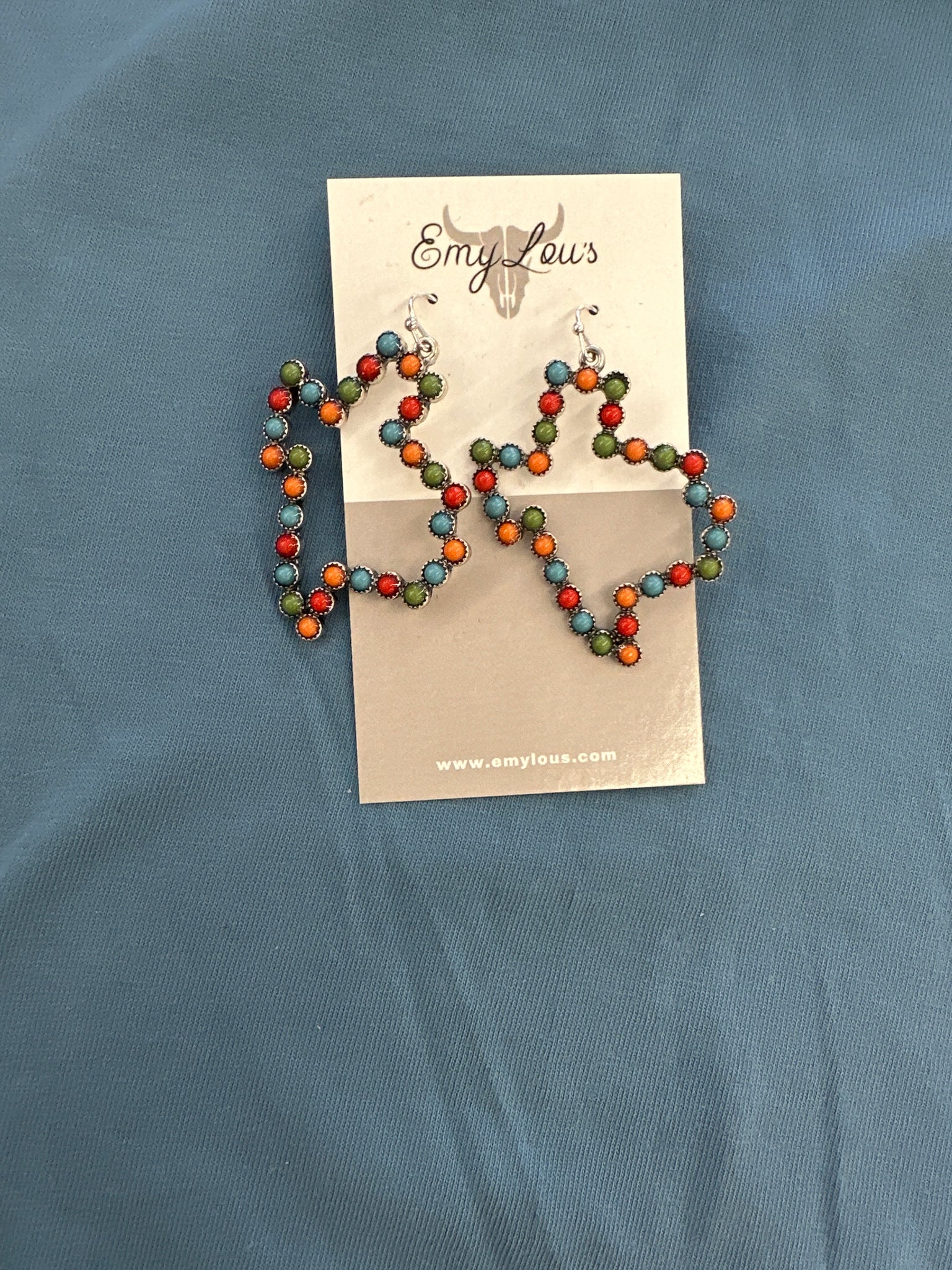 Multi-Color Lexa Texas Earrings