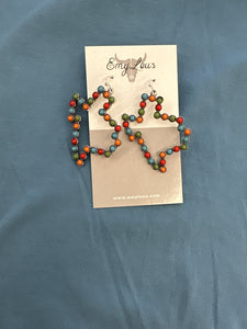 Multi-Color Lexa Texas Earrings