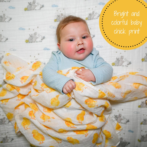 Peep Peep Baby Swaddle Blanket