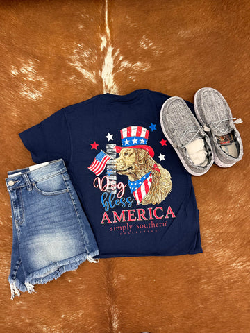 Simply Southern America Tee