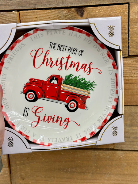 Simply Southern Holiday Plate