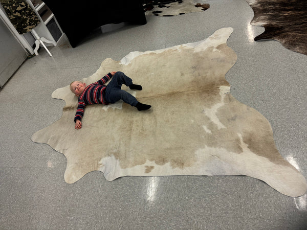 Large Cowhide Rug #7