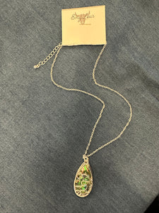 SARINA BEACH ABALONE WAVE NECKLACE