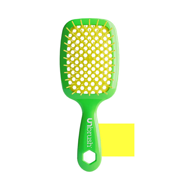 UNBRUSH DETANGLING HAIR BRUSH - Neon Lemon Lime