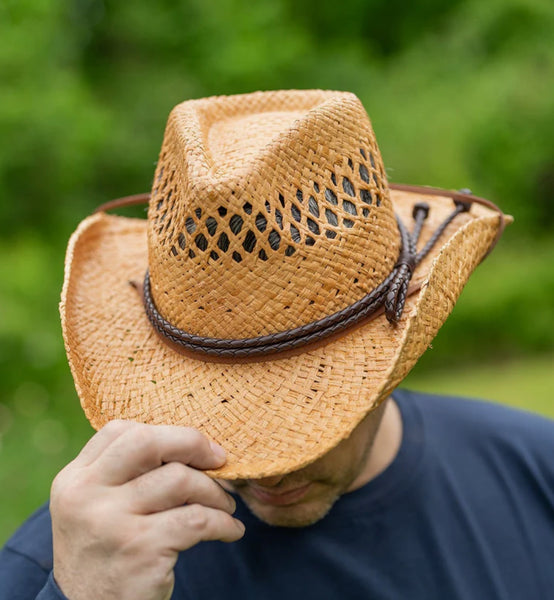 Outback Trading Co Brumby Rider Straw Hat