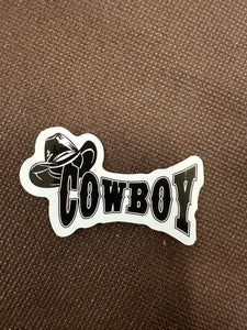 Black Hat COWBOY Sticker