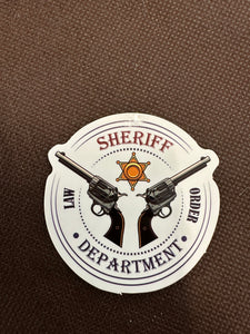 Sheriff Department Sticker