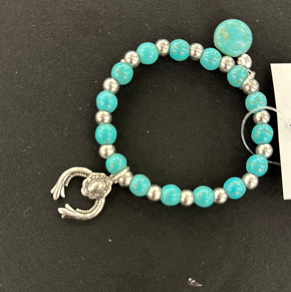 Turquoise Naja Beaded Bracelet