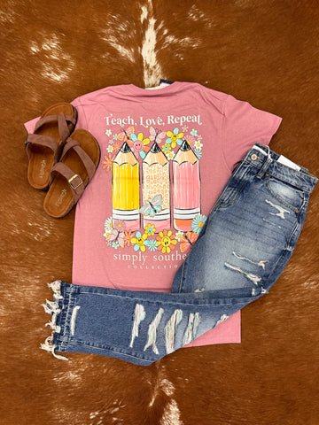 Simply Southern Teach Tee