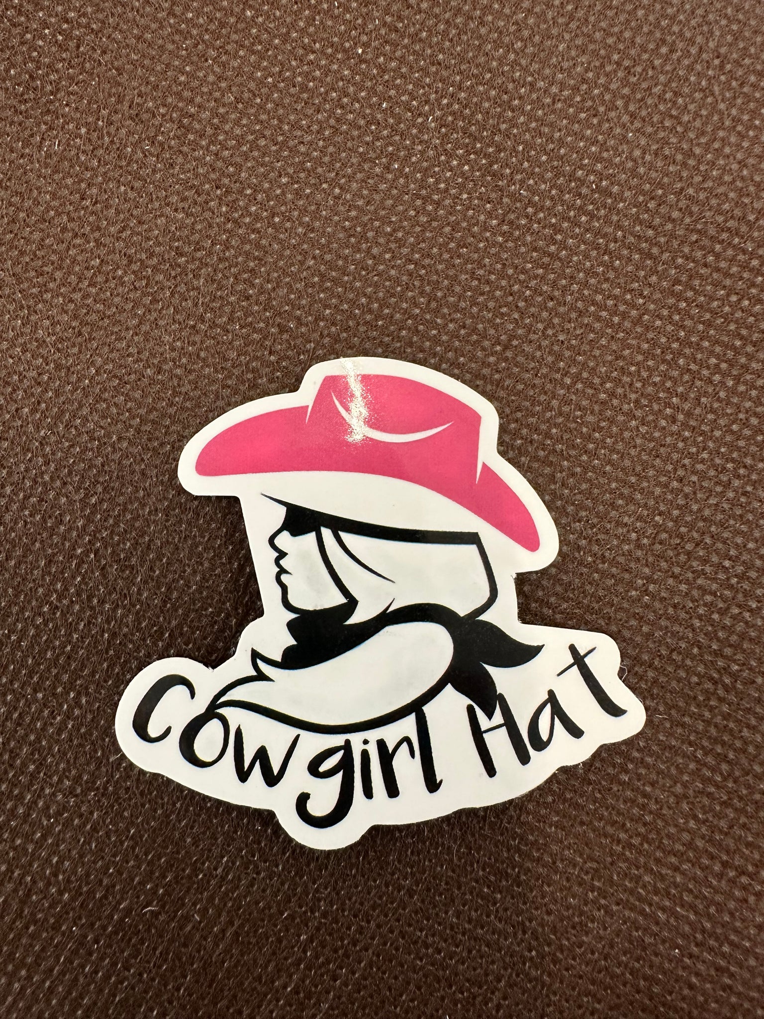 Cowgirl Hat Sticker