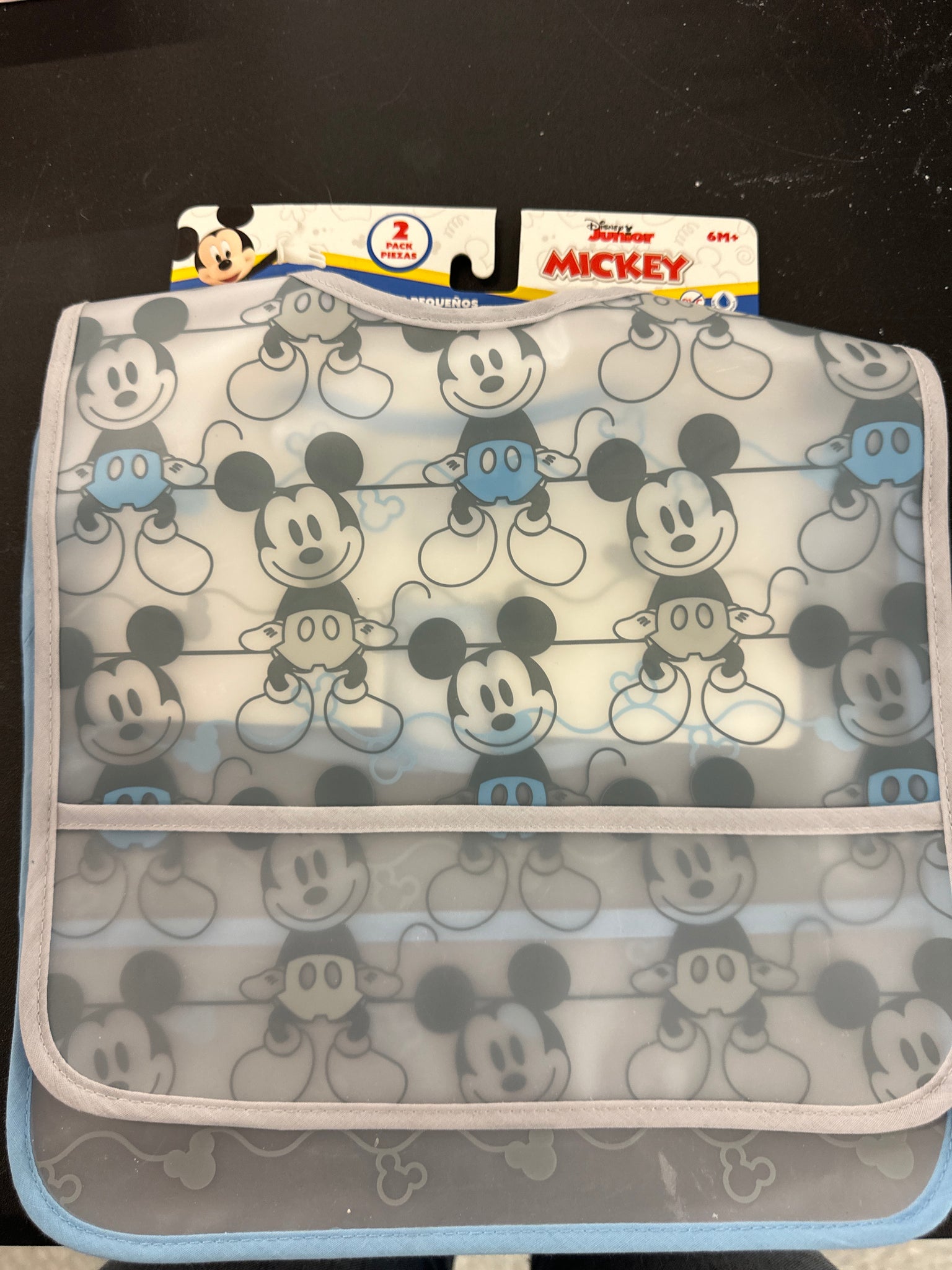 Mickey 2 pack of bibs