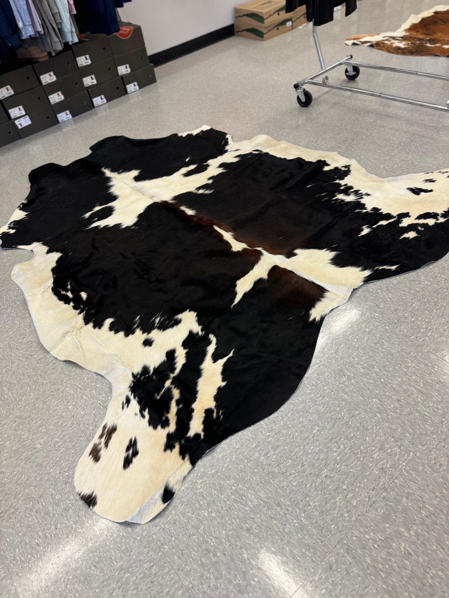 Large Cowhide Rug #1