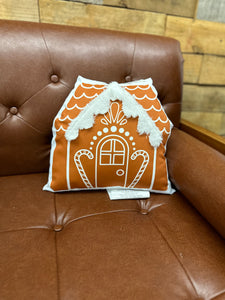 Gingerbread Decorative Pillow