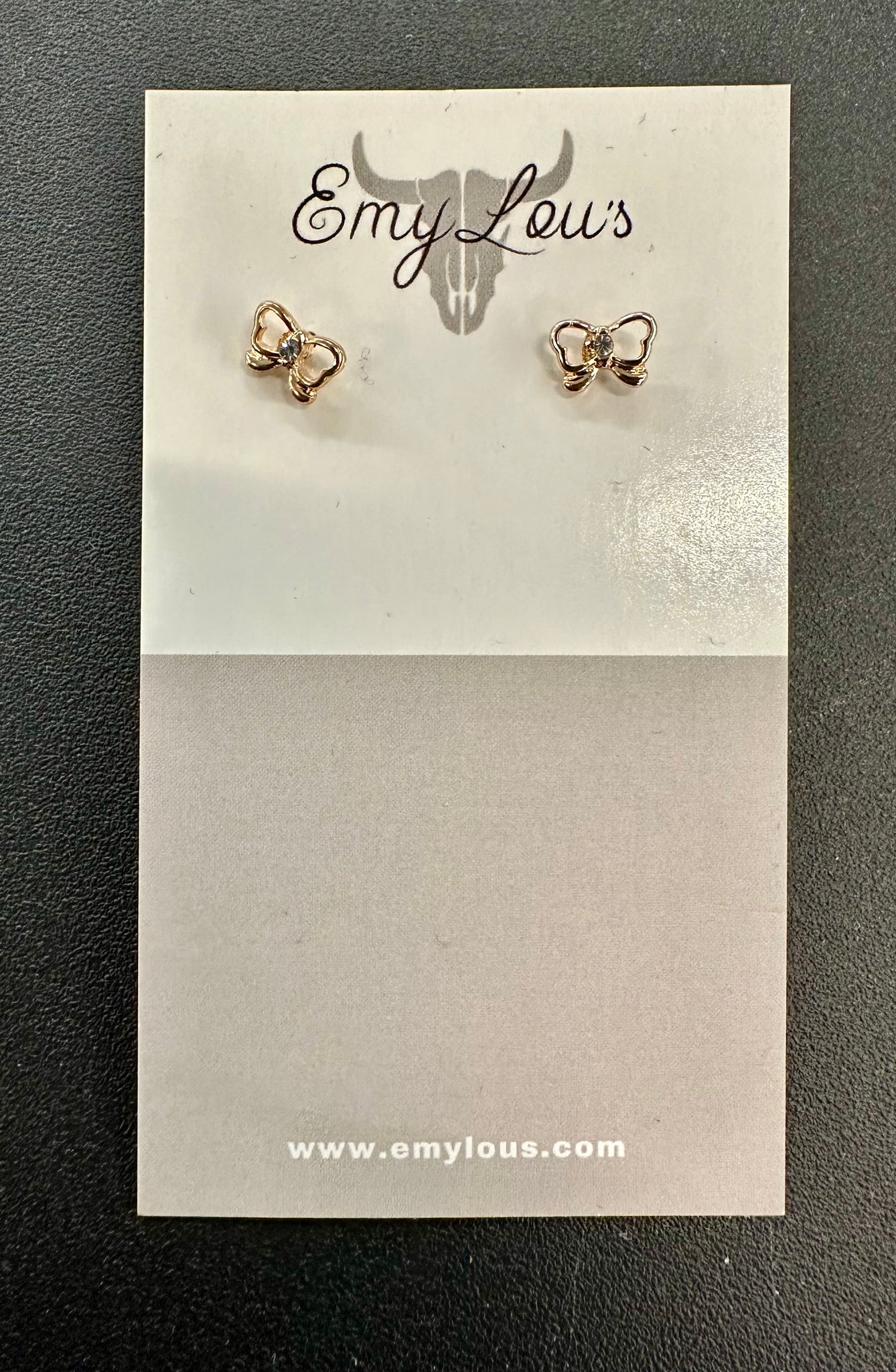 Simply Southern Gold Diamond Butterfly Studs