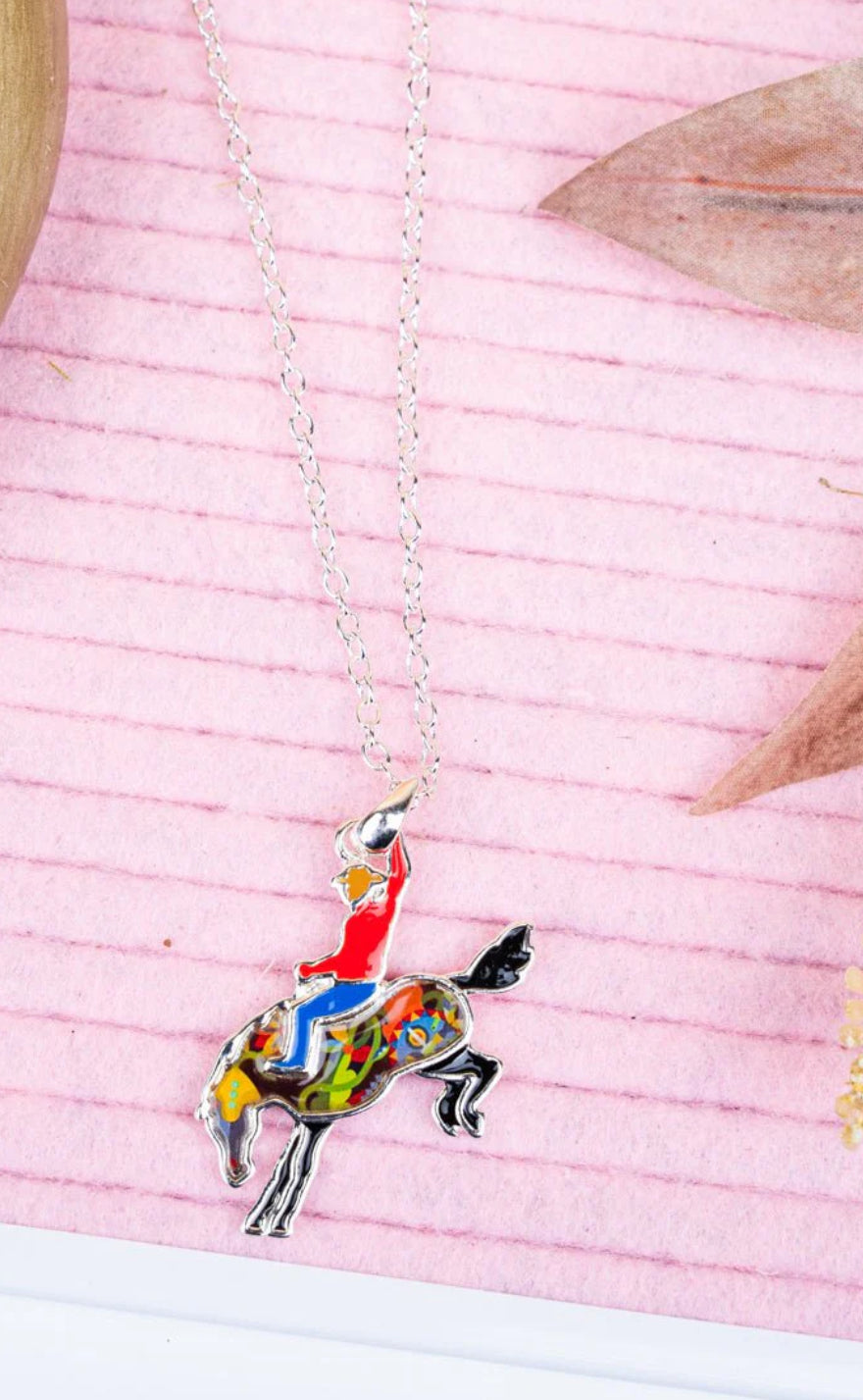 MOUNTAIN VIEW MOSAIC COWBOY NECKLACE