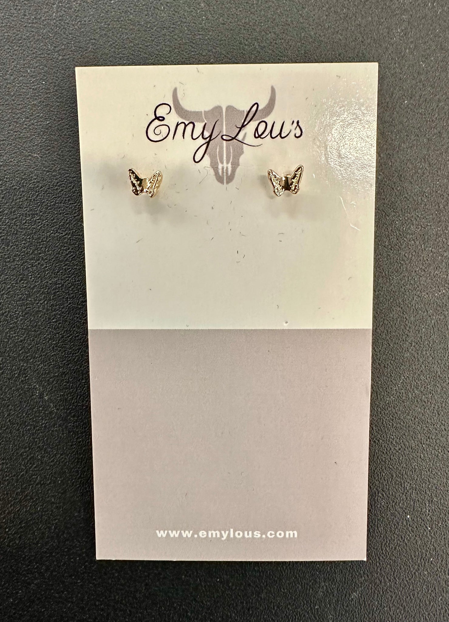 Simply Southern Small Gold Butterfly Studs