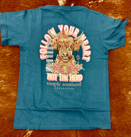 Youth Simply Southern Herd Tee