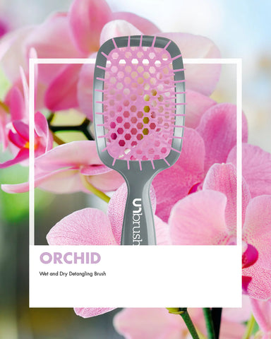 UNBRUSH DETANGLING HAIR BRUSH - Orchid