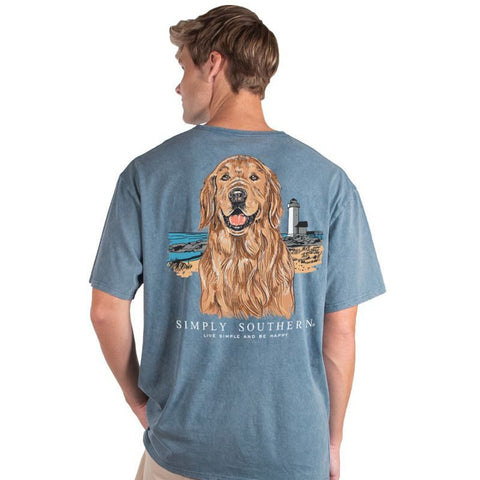 Simply Southern Mens Golden Light Tee