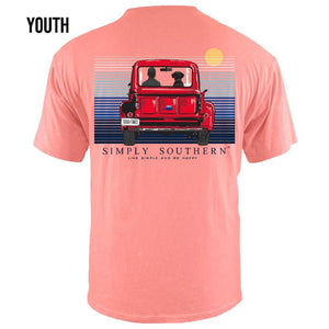 YOUTH Simply Southern Truck Tee