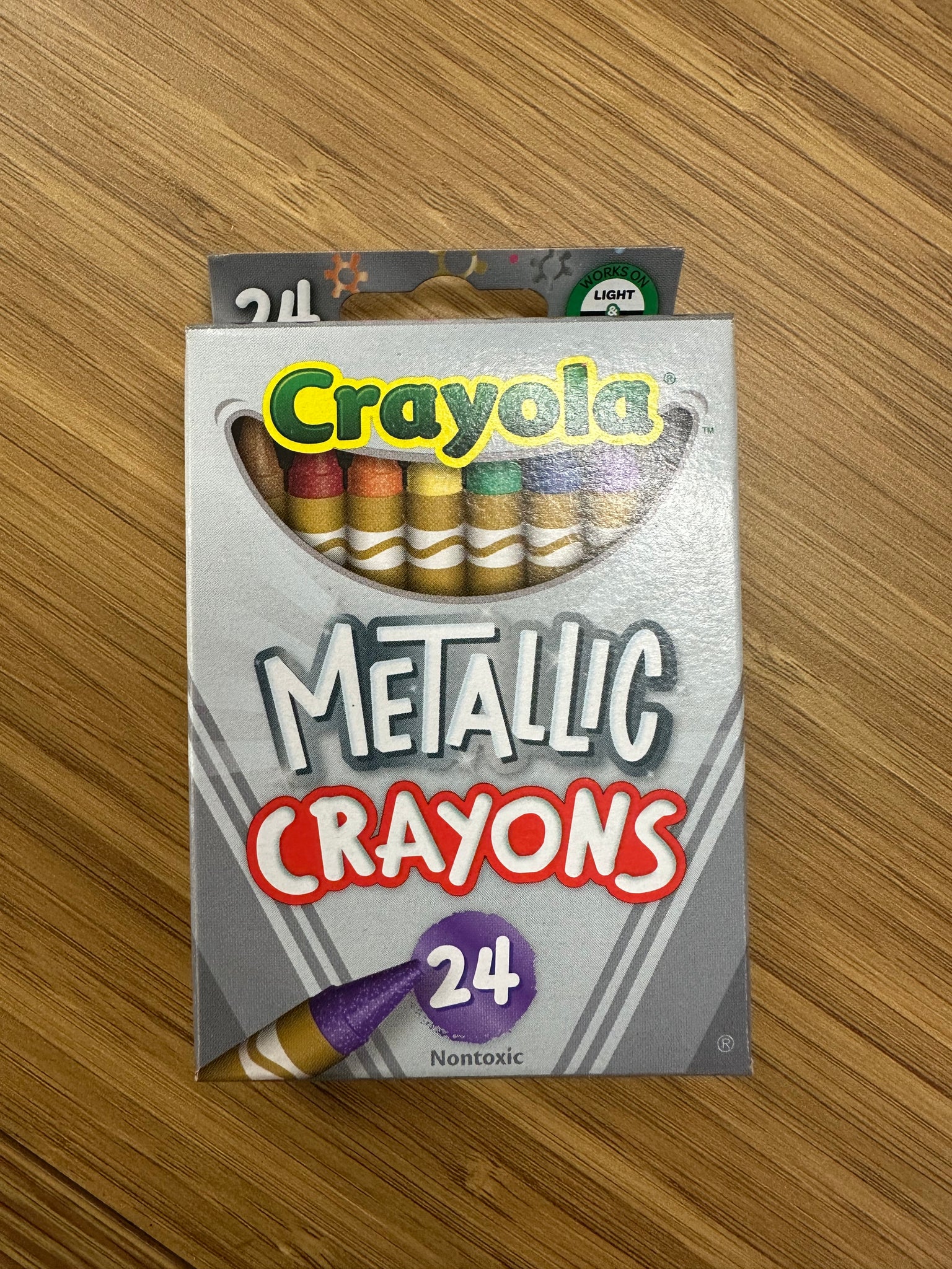 Crayola Metallic Crayons 24 ct.