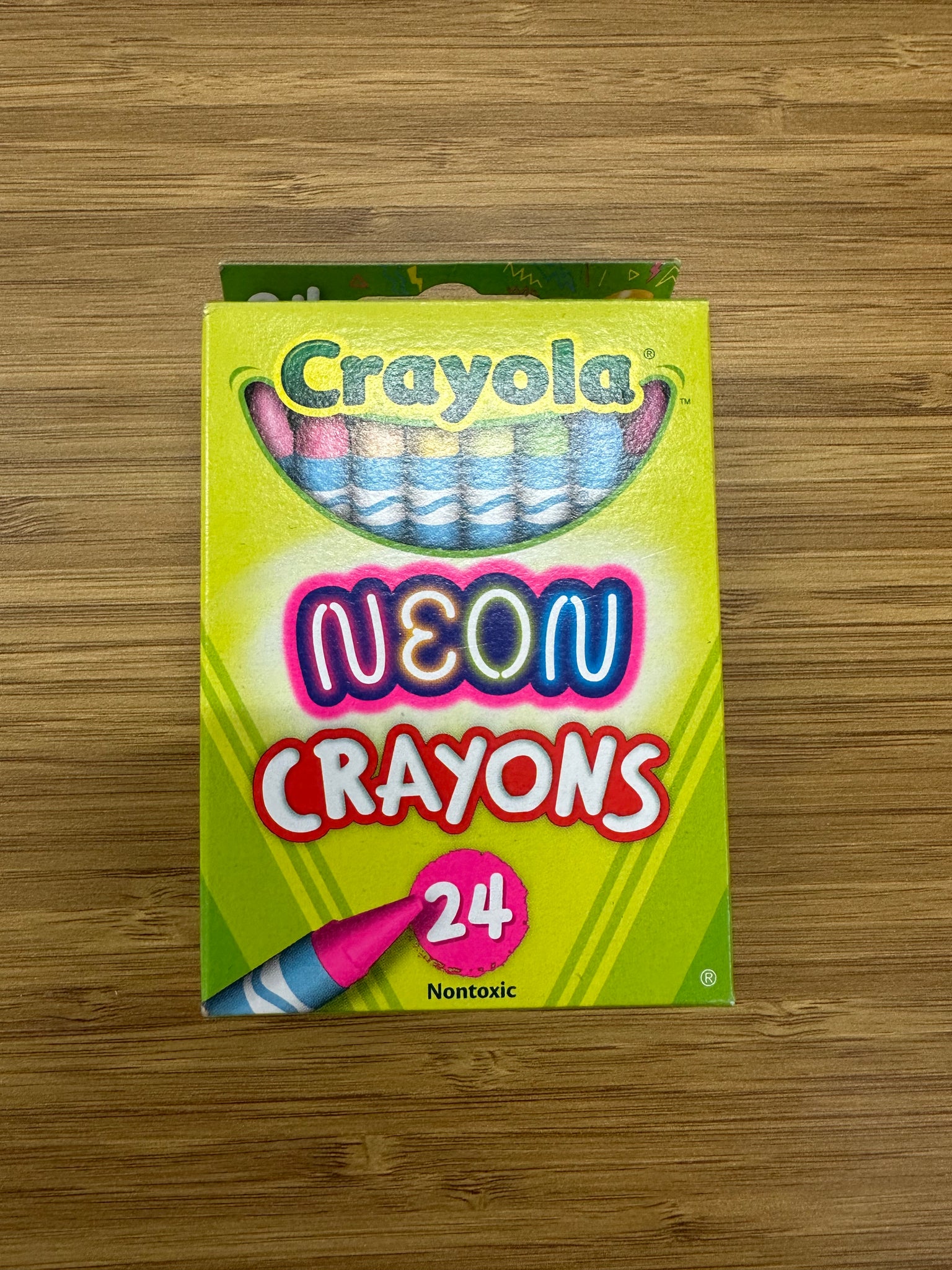Crayola Neon Crayons 24 ct.