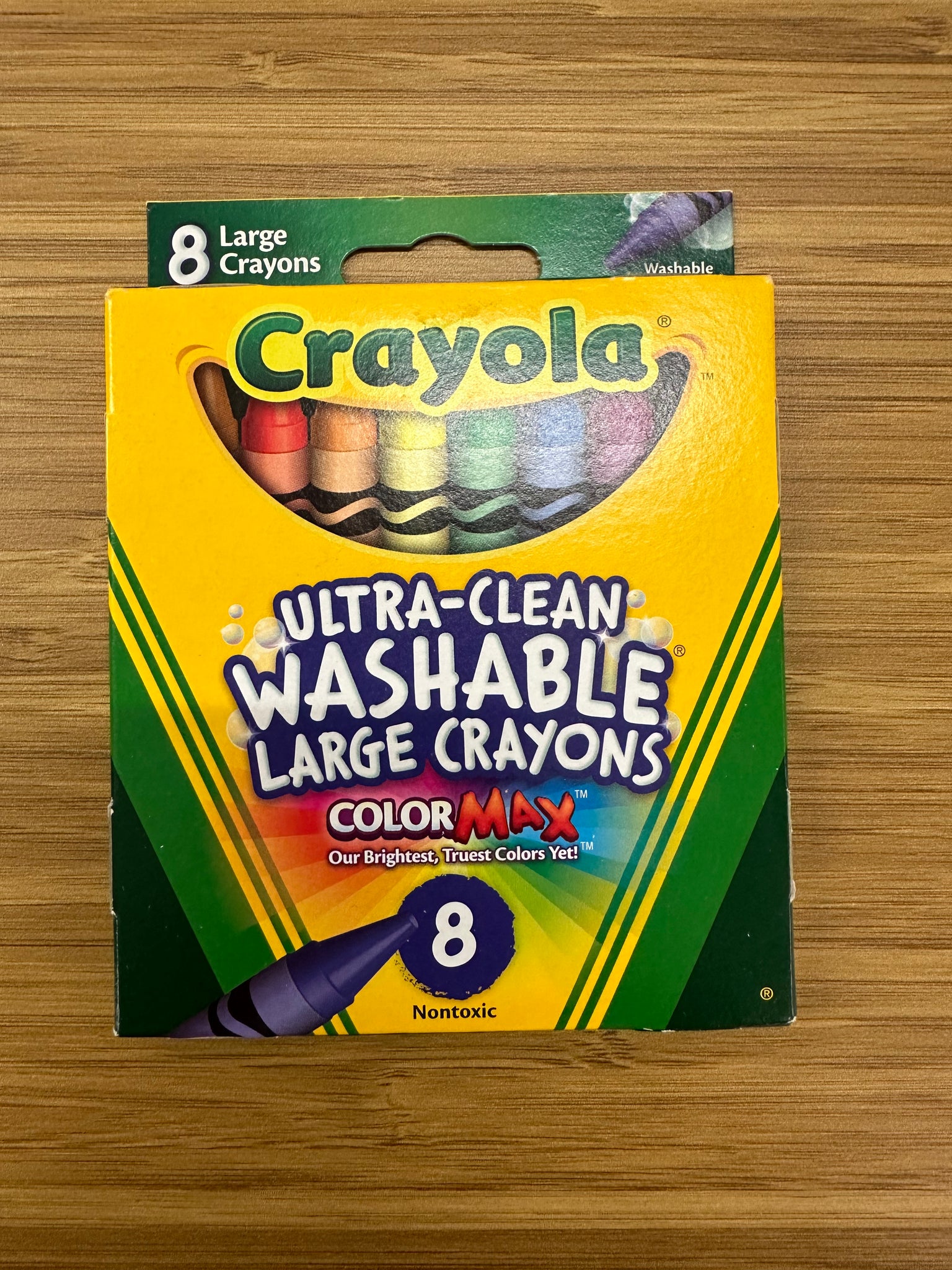 Crayola Ultra- Clean Washable Large Crayons 8 ct.