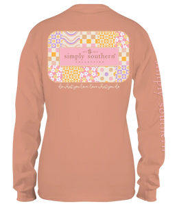 Simply Southern LS Groovy Logo Tee