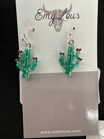 Santa Fe Cactus Earrings