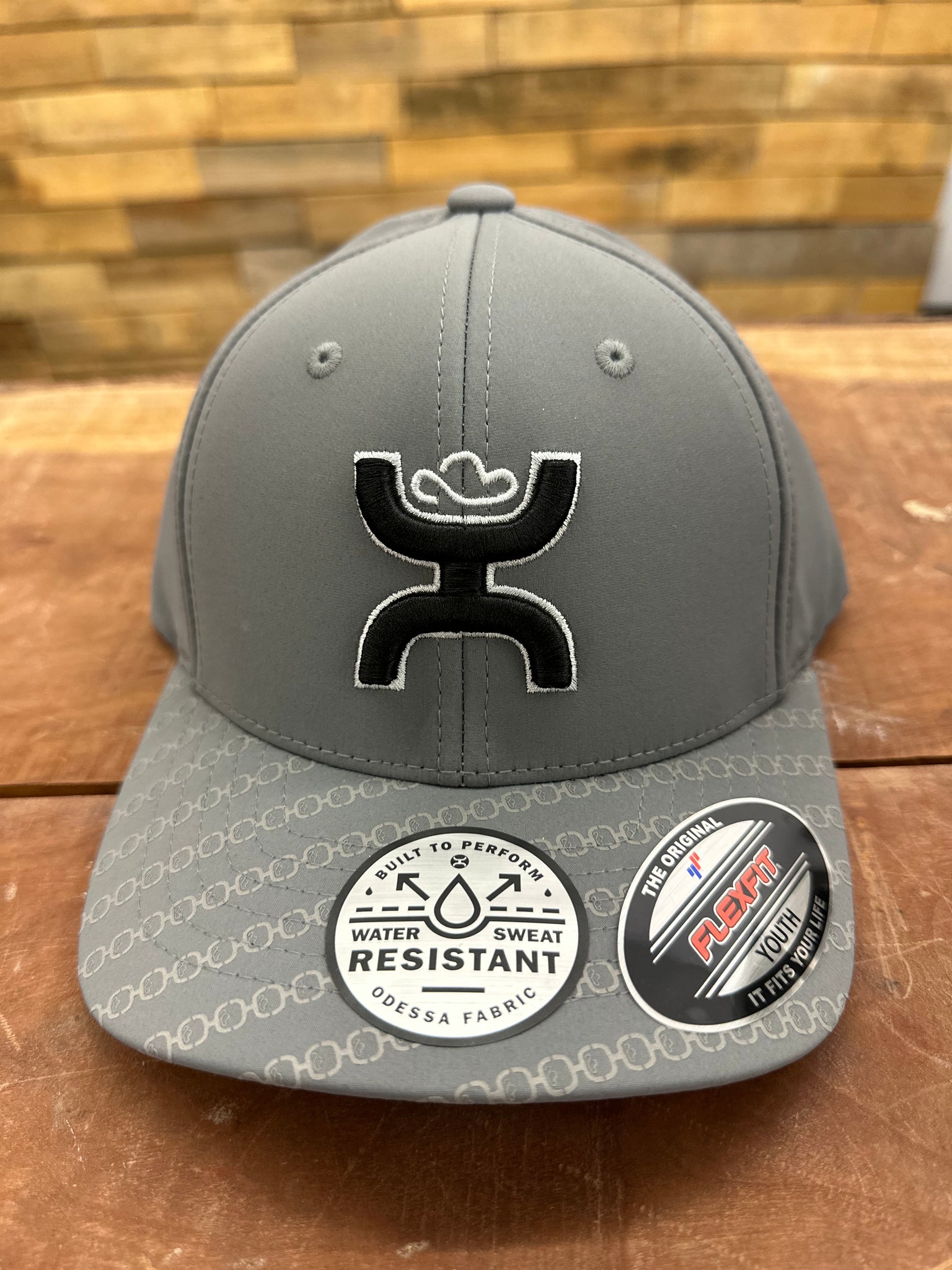 Youth Solo III Hooey Grey 6 Panel Flexfit