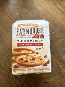 Farm House Thin & Crispy Milk Chocolate Chip 6.9oz