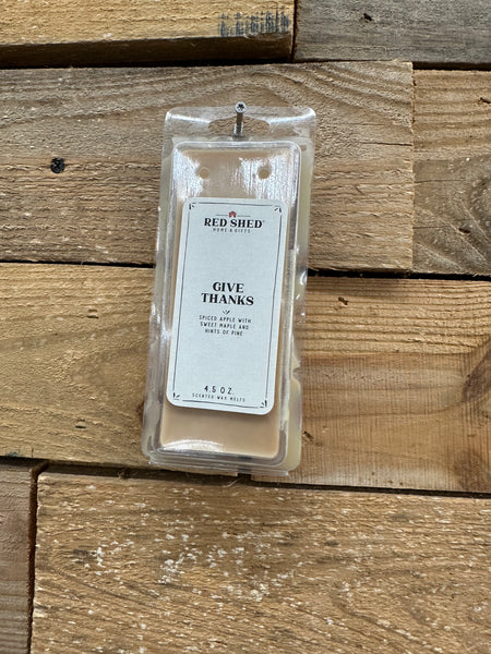 Red Shed Wax Melts 4.5oz