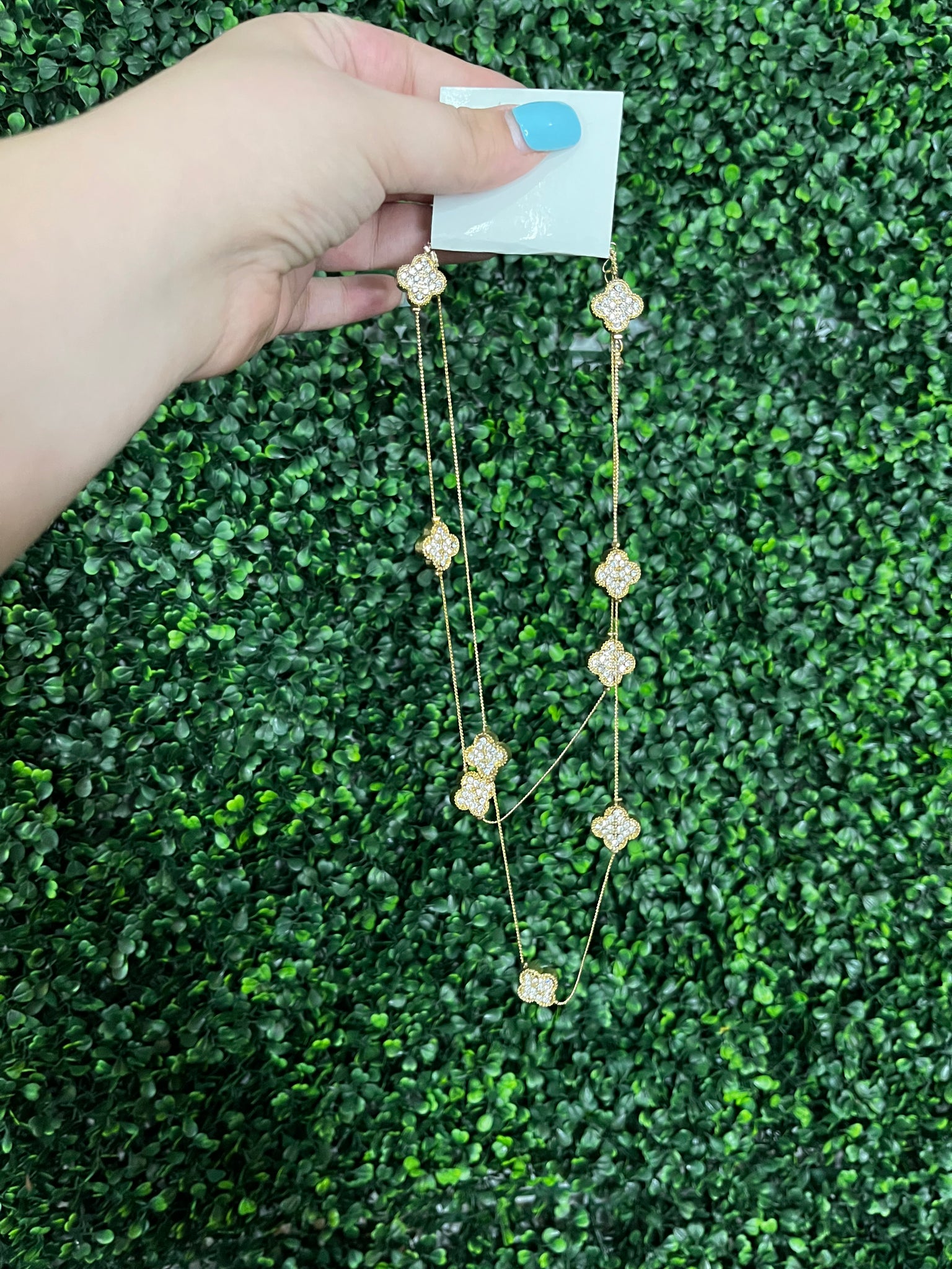 Clover Tiered Necklace