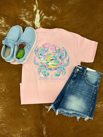 Simply Southern Crab Tee