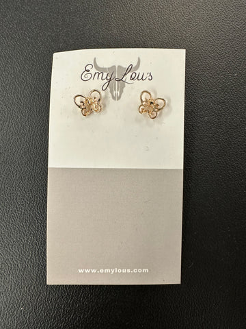 Simply Southern Vine Butterfly Stud