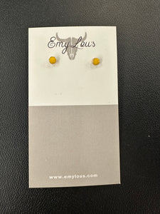 Simply Southern Yellow Round Stud