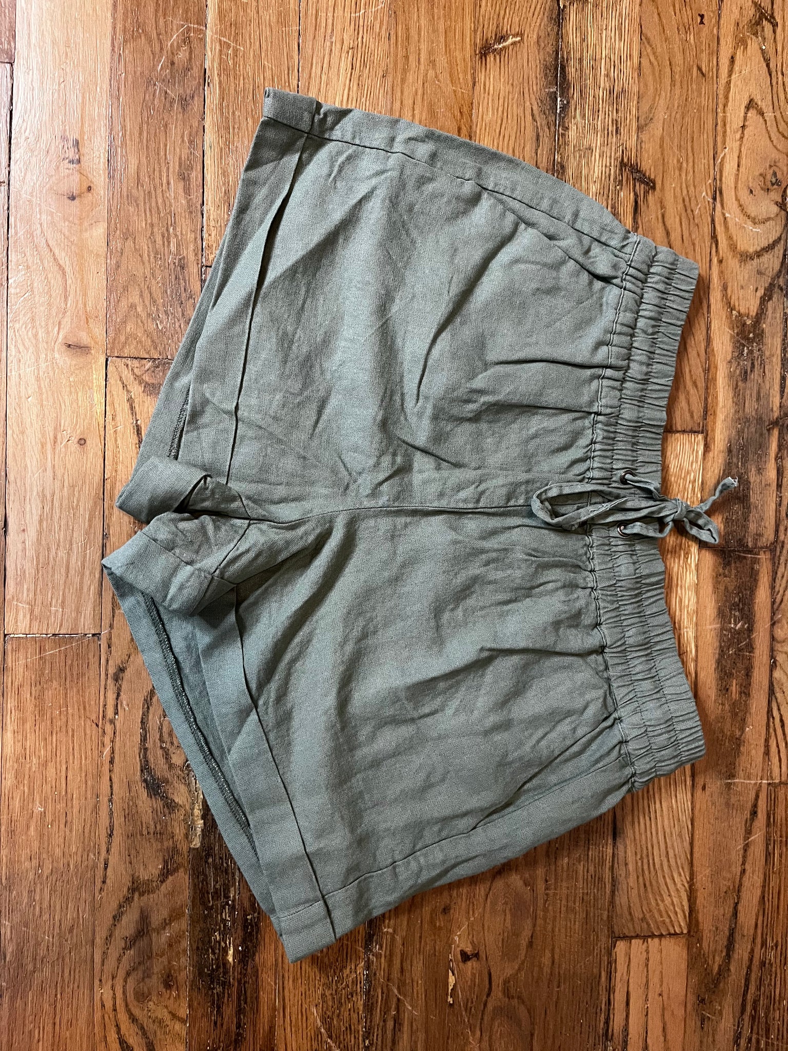 Tie- Waist Cloth Shorts