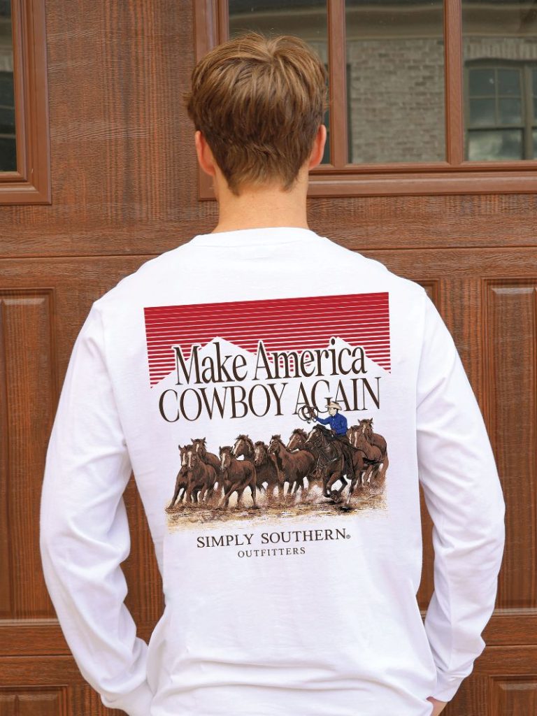 Simply Southern LS Horses Tee