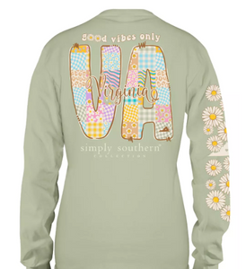 Simply Southern LS VA State Tee